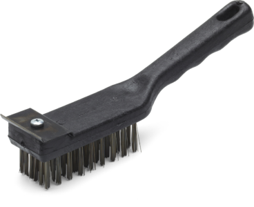 Wire Brush with Scraper
