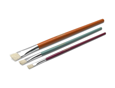 Fitch Brush Set Flat 3-p